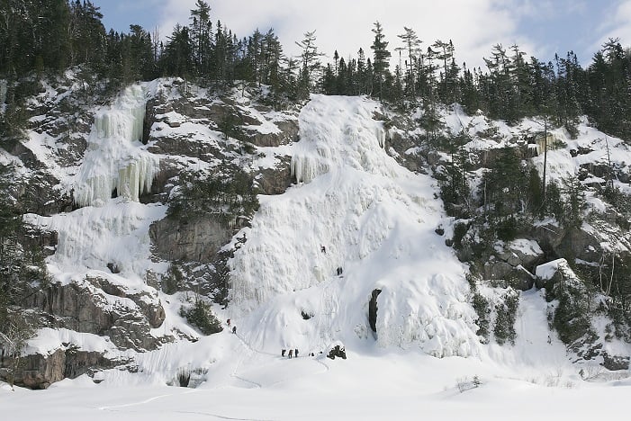 Coffee Talk- Ice of Agawa Canyon- Shaun Parent